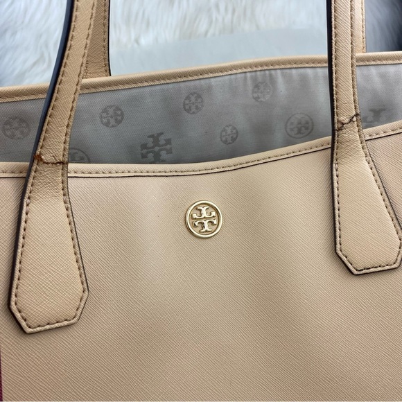 TORY BURCH PERRY STRIPE BLAKE MULTICOLOR TOTE BAG - Picture 5 of 16